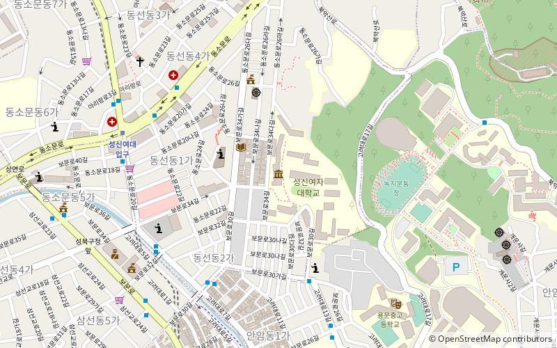 sungshin womens university seoul location map