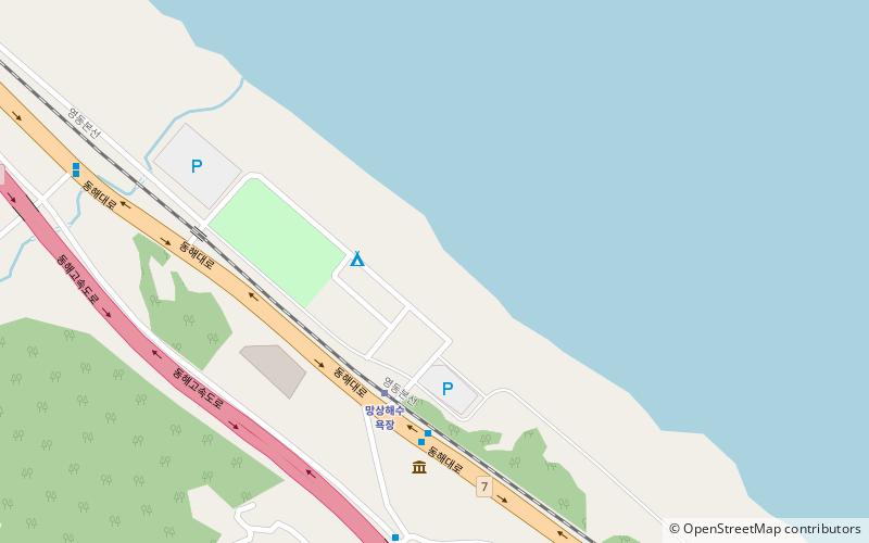 mangsang donghae location map