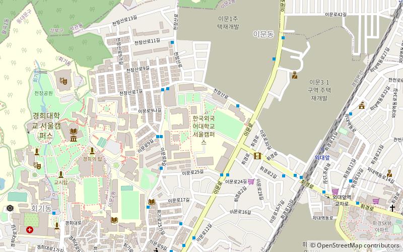 Hankuk University of Foreign Studies location map