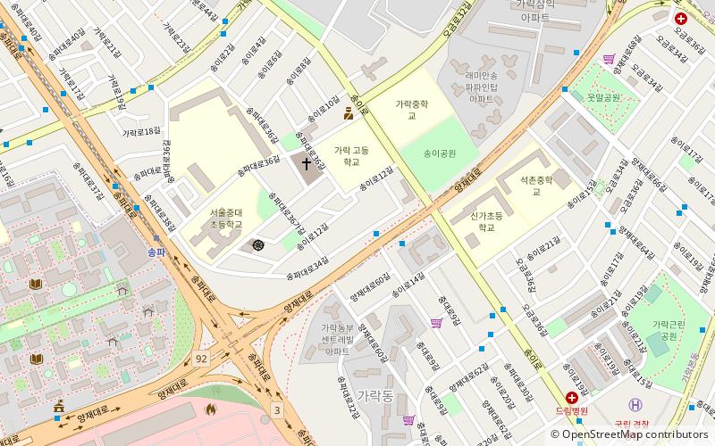 Garak-dong location map