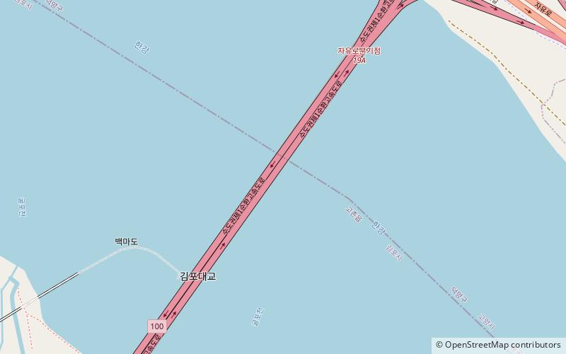 Gimpo Bridge location map