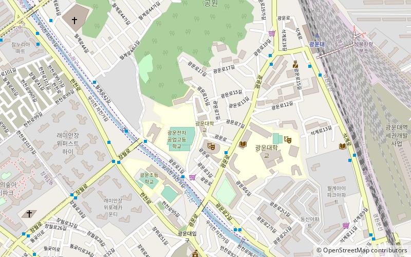 universidad kwangwoon seul location map