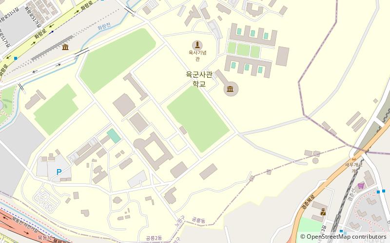 Hwarang Archery Field location map