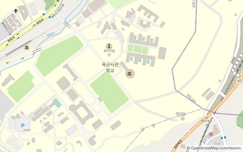 Académie militaire de Corée location map