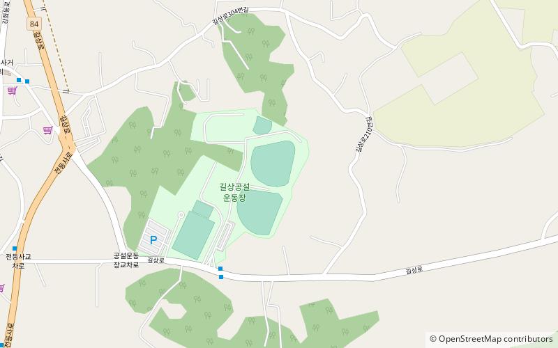 SK Futures Park location map
