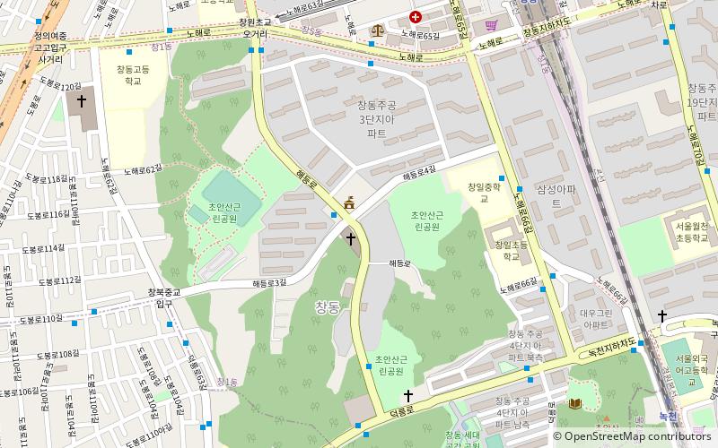 chang dong seoul location map