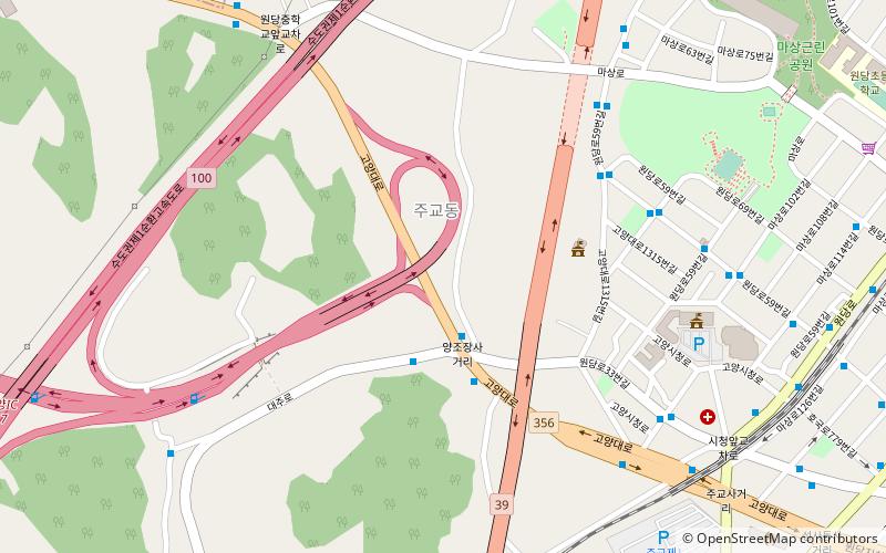 jugyo dong goyang location map