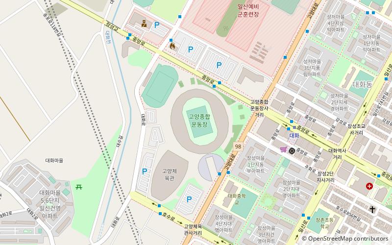 Stade de Goyang location map