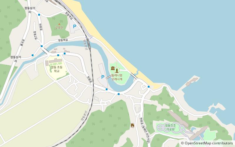 molaesigyegong won jeongdongjin location map