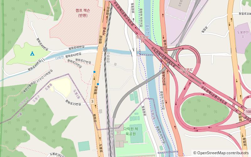 Dobong-gu location map
