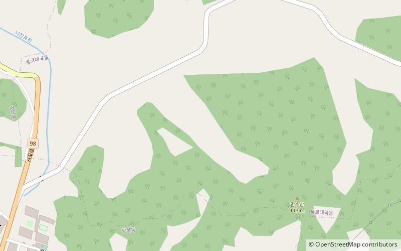 mansusan incheon location map