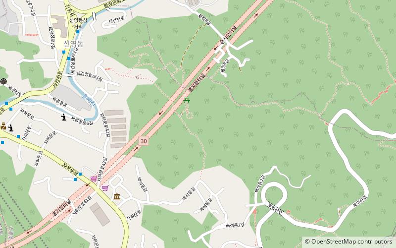 Hongji-dong location map