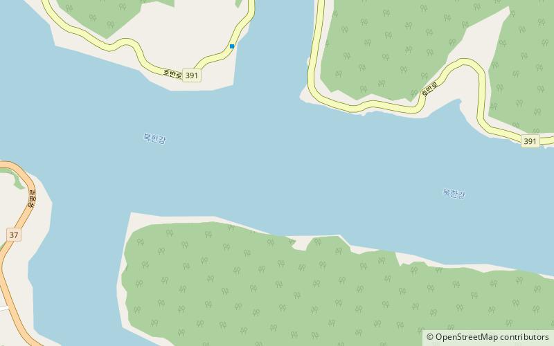 Cheongpyeong Lake location map