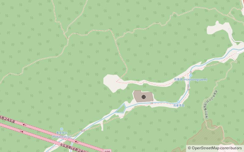 seokguram parque nacional bukhansan location map