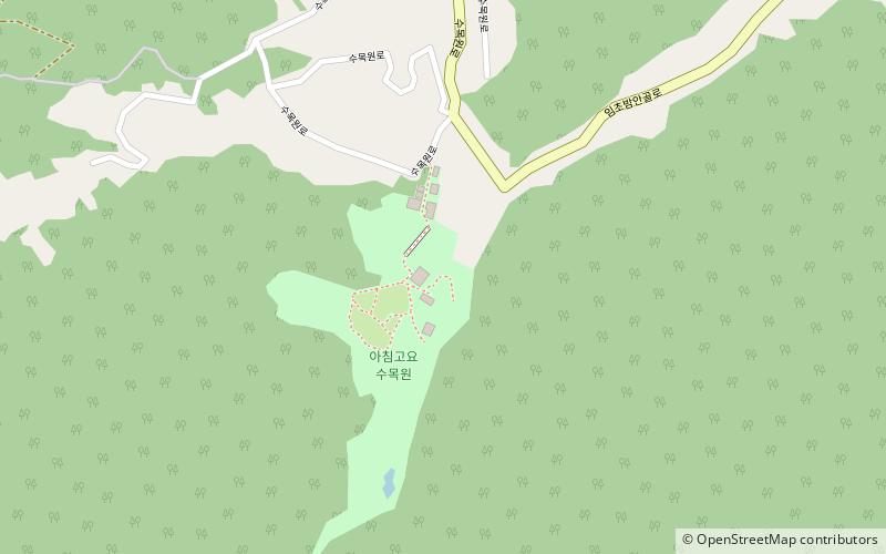 The Garden of Morning Calm location map