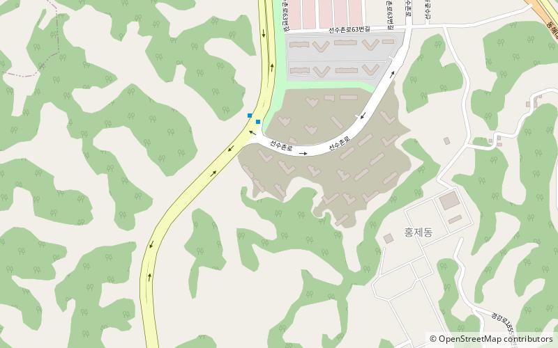 gangneung olympic village location map