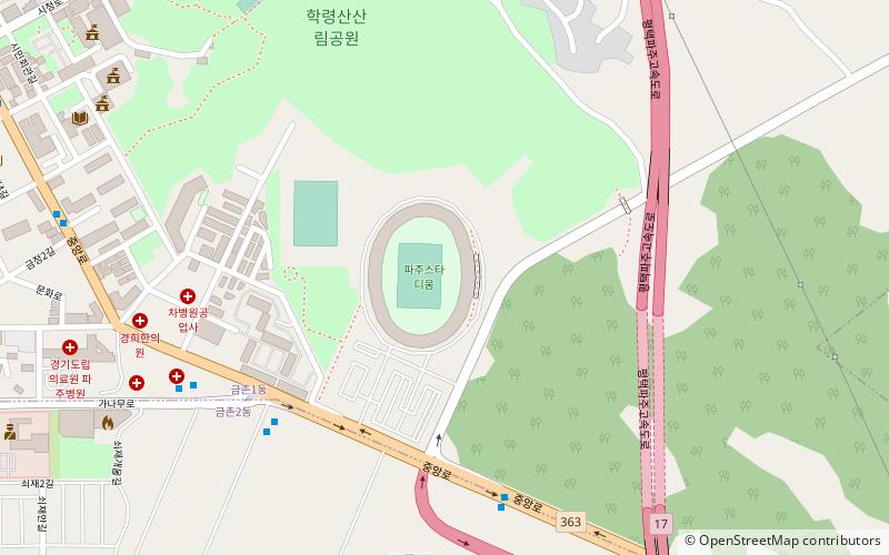 paju stadion location map