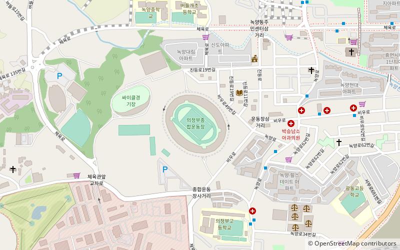 uijeongbu sports complex location map