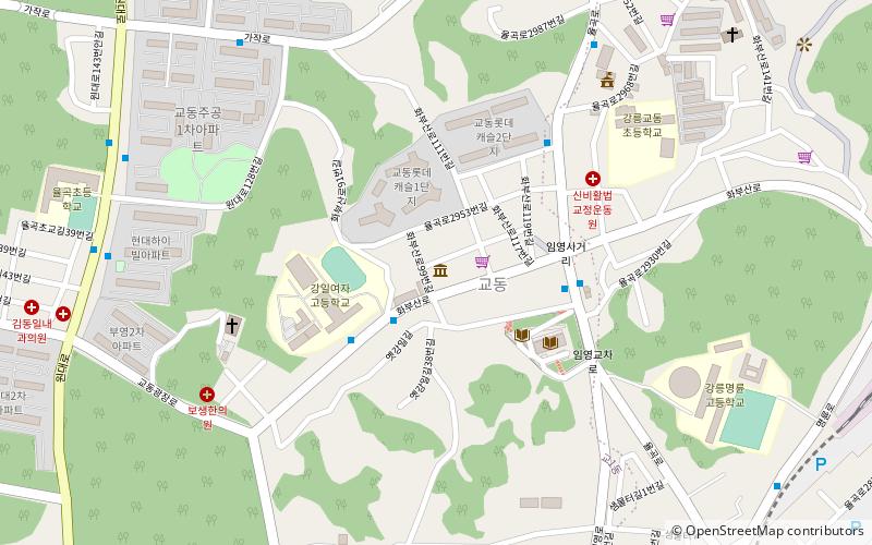 changhojonghap exhibition hall gangneung location map