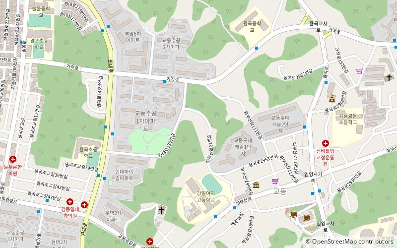 Gyo-dong location map