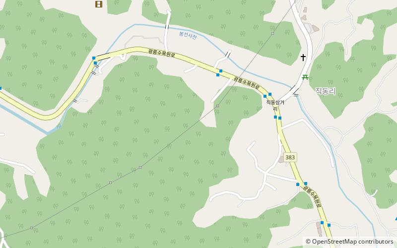 korea national arboretum location map