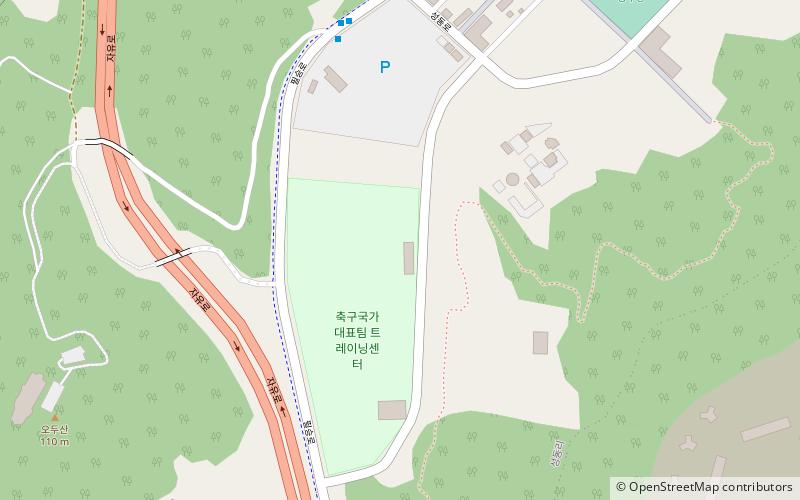 paju national football center location map