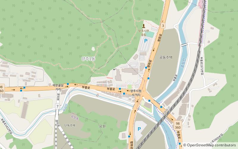 Yangju location map