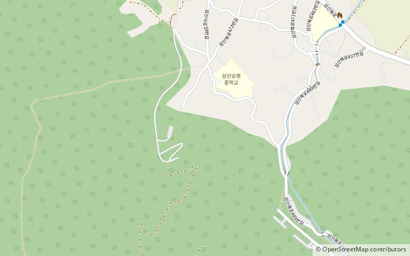 sangbongsan location map