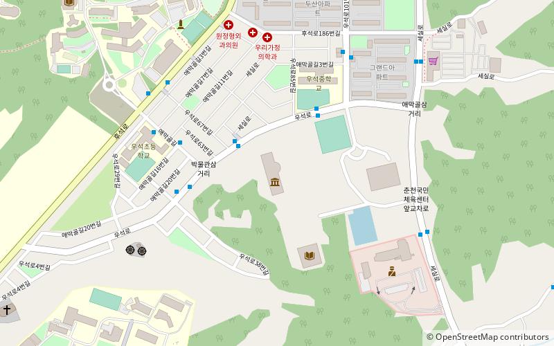 Chuncheon National Museum location map