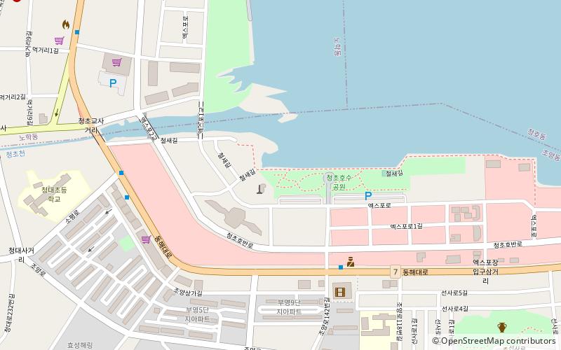 expo tower sokcho location map