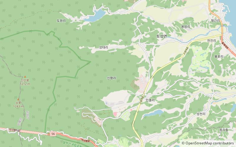 Condado de Goseong location map