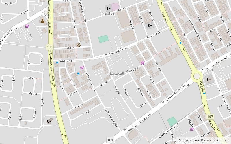 Fahaheel District location map