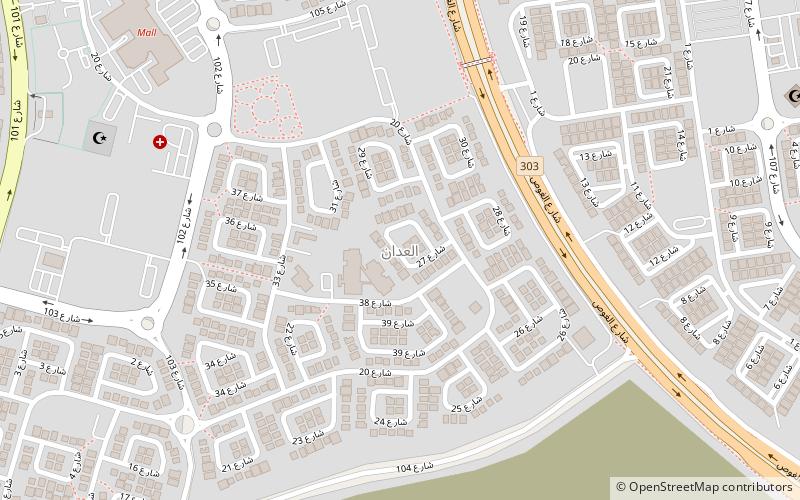 adan kuwait city location map