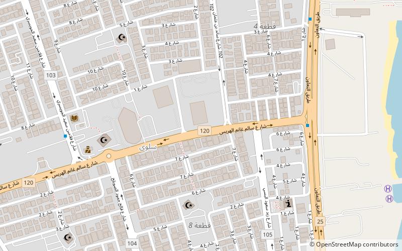salwa kuwejt location map