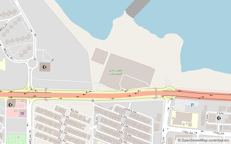 stadium location map