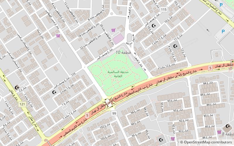 Salmiya Public Park location map
