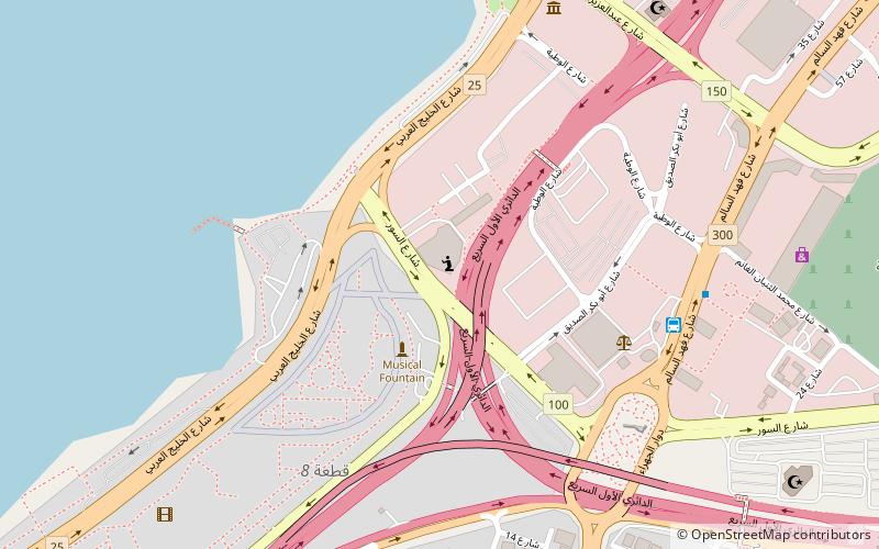 Excatedral de la Sagrada Familia de Kuwait location map