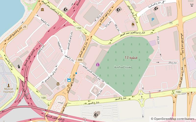 al salhiya kuwait city location map