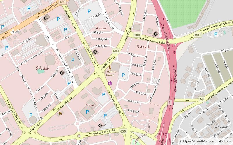 al tijaria tower kuwait city location map