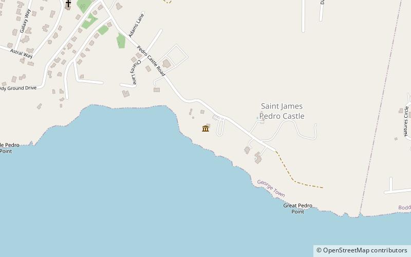 Pedro St. James Castle location map