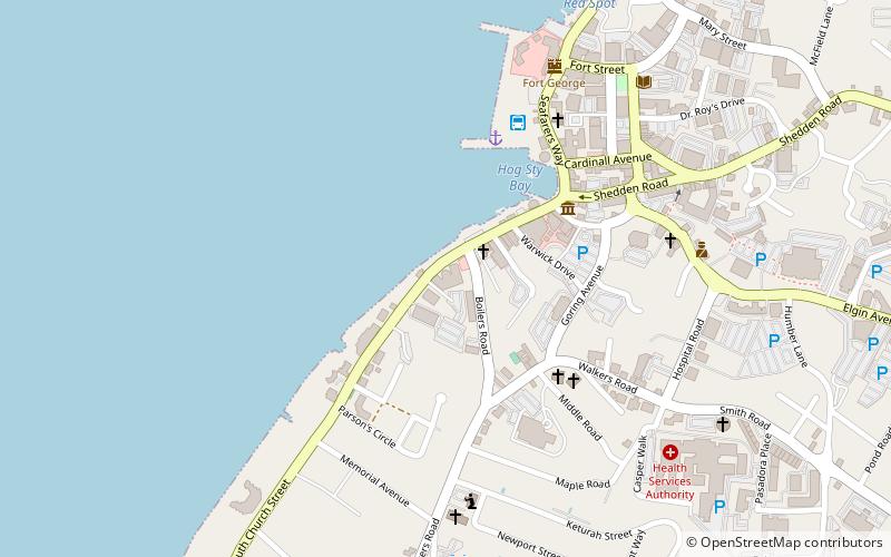 national gallery george town location map