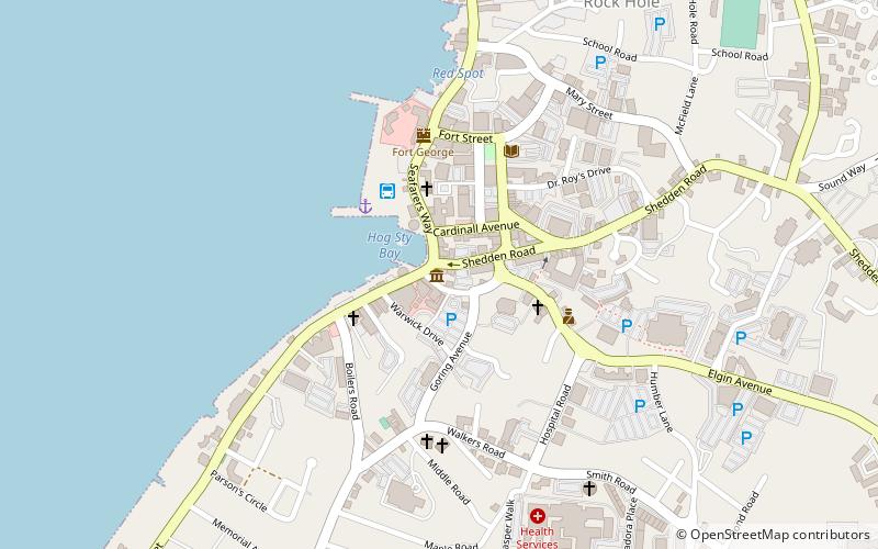 Museo nacional de las Islas Caimán location map