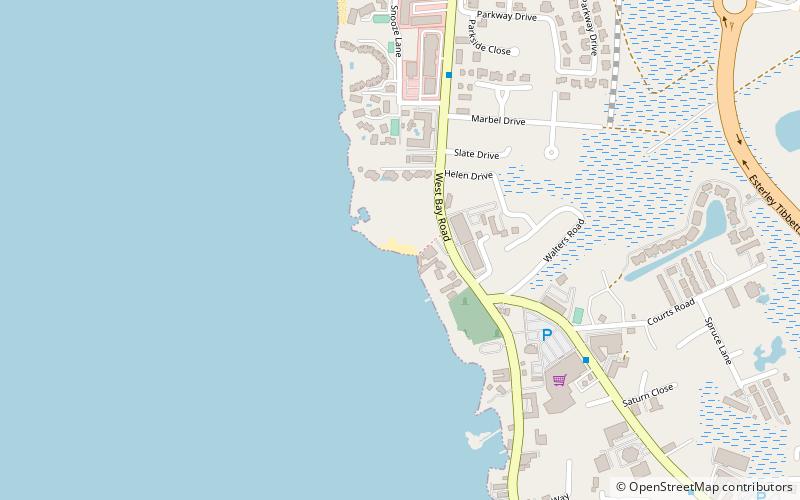 pageant beach george town location map