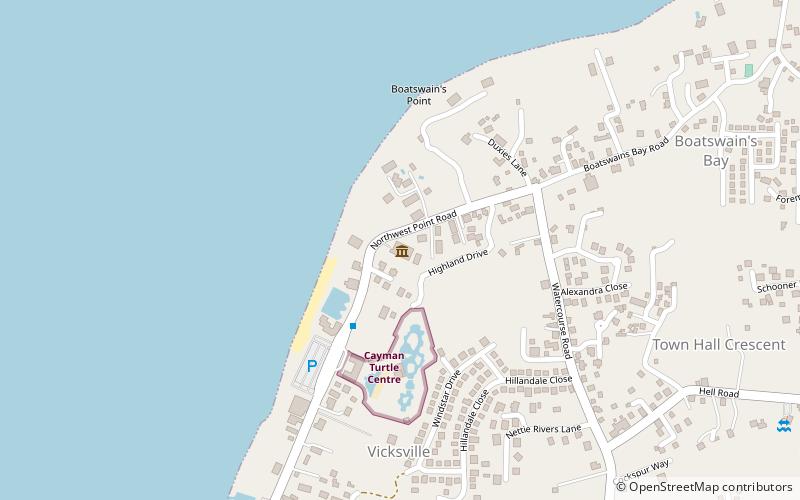 Cayman Motor Museum location map