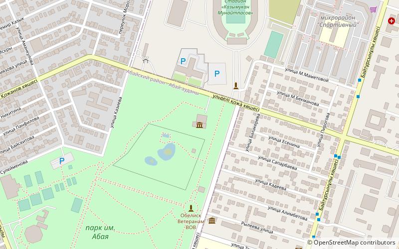galerea shymkent location map