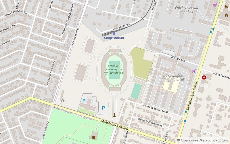 Kazhymukan Munaitpasov Stadium location map