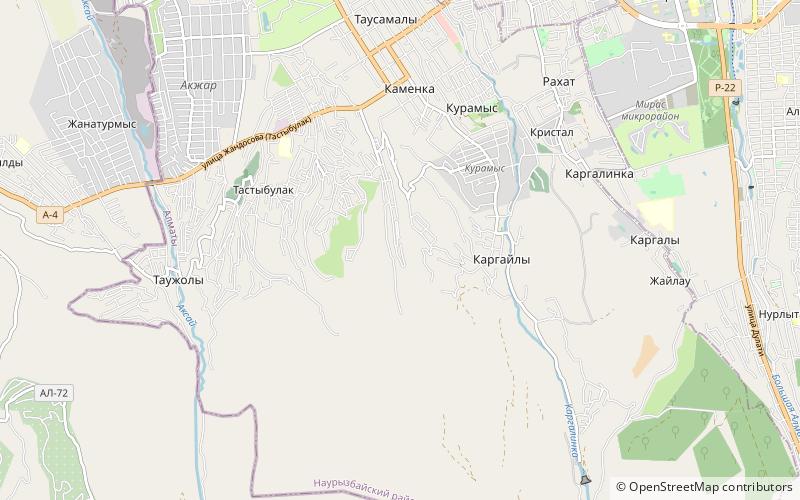 Nauryzbai District location map