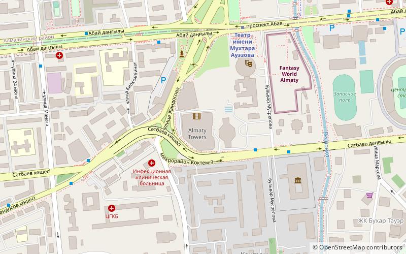 Kasachische Börse location map