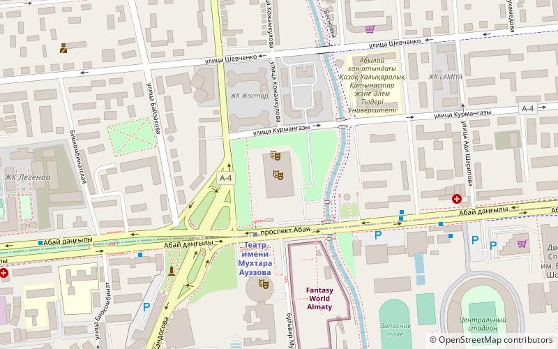 Äuesow-Theater location map