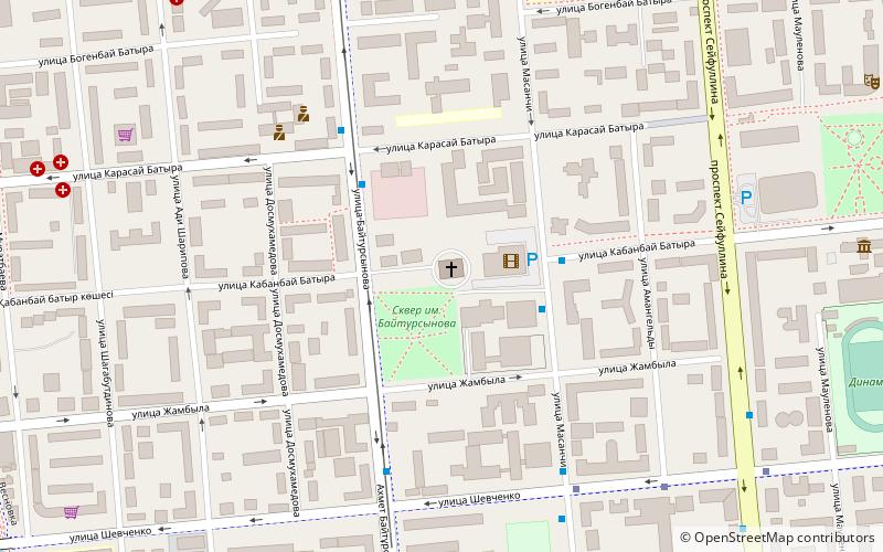 katedra sw mikolaja almaty location map